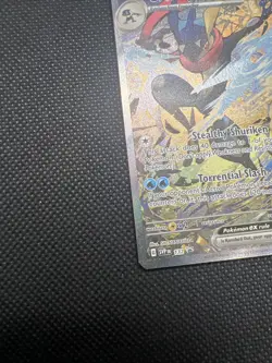 Pokemon TCG Greninja EX 132 Black Star Promo Holo Card Sv: Shrouded Fable - Image 5