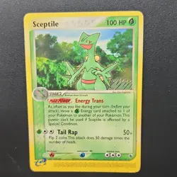 Pokemon Treecko Grovyle Sceptile Cards 75/109 31/109 20/109 EX Ruby & Sapphire - Image 4