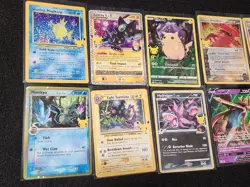 Pokemon Celebrations Shining Magikarp Luxray Pikachu Mimikyu Groudon 10 card lot - Image 3