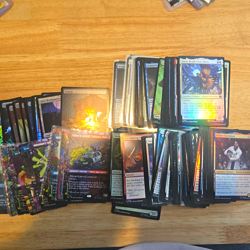 Wizards of the Coast MTG TMNT 186 Card Lot, Base, IR, Land. - Image 1