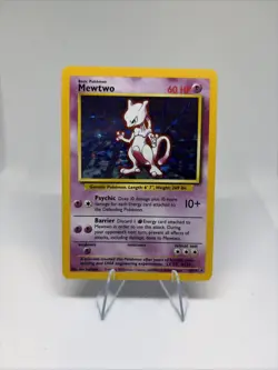 Mewtwo - 10/102 - Holo Rare - Base Set Unlimited - Pokemon Card - Image 1