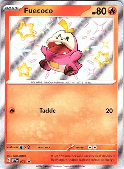 Fuecoco Holo Promo SV: Scarlet & Violet Promo Cards 079 NM - Image 1