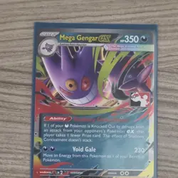 Mega Gengar ex 056/094 Prize Pack Series 9 Cards Holo stamp - Image 1