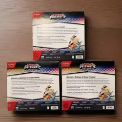 Pokemon Prismatic Evolutions Poster Collection Factory Sealed (LOT OF 3) - Image 2