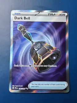 Pokemon TCG Dark Bell Pitch Black #106/084 Holofoil English Rare - Image 1