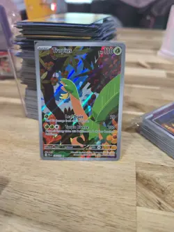 Pokemon TCG Tropius 195/193 Scarlet & Violet Paldea Evolved Illustration - Image 1