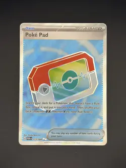 🔥 Poke Pad 113/088 Holo Ultra Rare ME03: Perfect Order Pokemon TCG NM 🔥 - Image 1