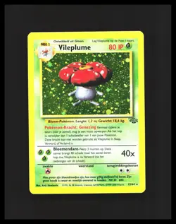 Vileplume Pokemon Dutch Jungle 15/64 HOLO RARE LP - Image 1