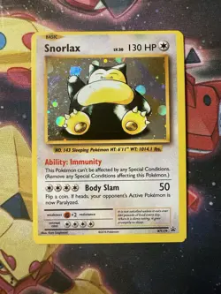 Pokemon TCG - Snorlax - XY179 - Holo - XY Promos LP Miscut - Image 1