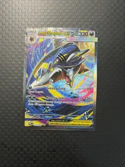 Mega Sharpedo ex 127/094 SIR Phantasmal Flames SIR Pokemon NM - Image 1