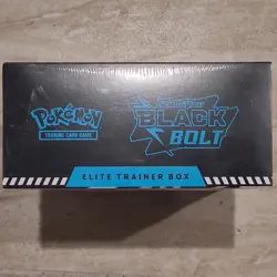 Pokemon TCG Scarlet & Violet—Black Bolt Elite Trainer Box English 45 Cards 2025 - Image 5
