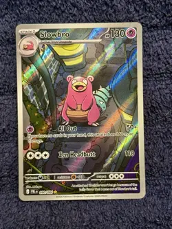 Slowbro 090/084 IR - 2026 Pokemon Pitch Black Illustration Rare Holo NM - Image 1