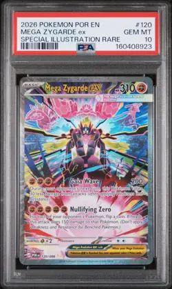 Pokemon PSA 10 Perfect Order Zygarde ex SIR #120 - Image 1