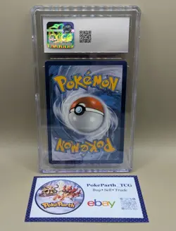 Pokemon 2000 Ancient Mew CGC 9 Miscut + Pikachu V Play! CGC 9 Misaligned Texture - Image 5