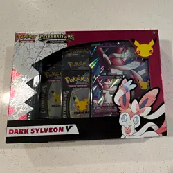 Pokemon TCG Celebrations Dark Sylveon V Collection Sealed Box Promo English 2021 - Image 1