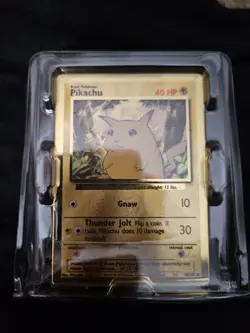 Pokemon Celebrations Gold Metal Charizard & Pikachu Cards 25th Anniversary Read - Image 2