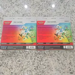Pokemon First Partner Illustration Collection Series 2 Sealed set of 2 - Image 3