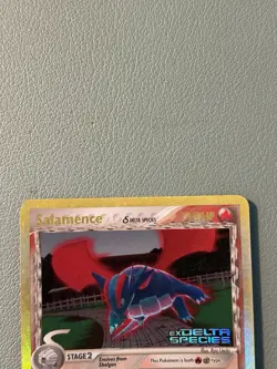 Salamence 14/113 EX Delta Species Reverse Holo Stamped Pokemon TCG 2005 MP - Image 3