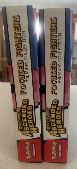 Pokemon TCG Sealed Ascended Heroes Focused Fighters Premium Collection X2 - Image 3