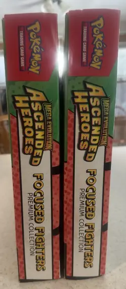Pokemon TCG Sealed Ascended Heroes Focused Fighters Premium Collection X2 - Image 4