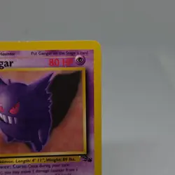 Gengar 20/62 Rare Fossil Pokemon Unlimited Lightly Played - Image 3