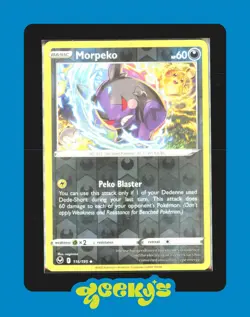 Morpeko 116/195 - Reverse Holo - Silver Tempest - Pokemon $2MIN ORDER - Image 1
