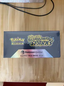 Pokemon TCG Surging Sparks Elite Trainer Box ETB Center Edition, Sealed - Image 2