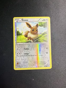 Pokemon TCG Eevee 63/98 Reverse Holo MP - Image 1