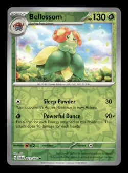 BELLOSSOM 003/197 - REVERSE HOLO UC - OBSIDIAN FLAMES - NM/M - Image 1