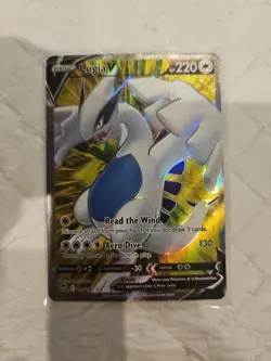 Lugia v Silver Tempest Full Art Ultra Rare Card 185/195 Near Mint Condition - Image 1