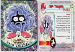 Tangela #114 Topps Blue Logo Series 2 Pokemon LP - Image 1