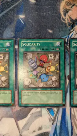 YuGiOh! | PLAYSET 3x Solidarity | SDMM-EN030 Common | 1st EX - Image 3