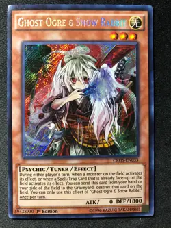 Ghost Ogre & Snow Rabbit 3x Set CROS-EN033 1st ED Secret Rare Yugioh - Image 4