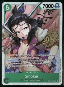 Smoker (030) Royal Blood #OP10-030 Super Rare - Image 1