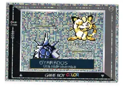 NINTENDO POKEMON GAMEBOY COLOR Card # 052 *MEOWTH* RARE HOLO SILVER - Image 1