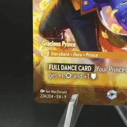 Disney Lorcana Beast - Gracious Prince Enchanted Foil Fabled EN 224/204 - Image 2