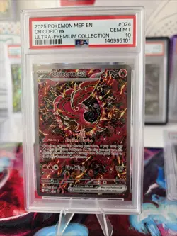 PSA 10 Pokemon Oricorio Ex Ultra Premium Collection 024 Black Star Promo - Image 1