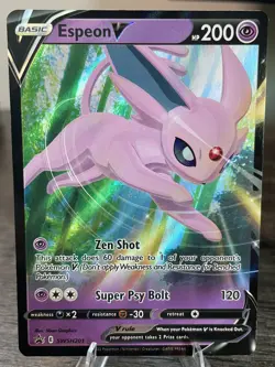 Eevee Evolutions V Promo Complete SWSH 9 Card Set Eeveelutions Pokemon TCG NM - Image 3