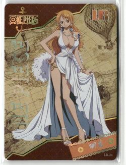 NAMI LR LR-24 I'm Determined Thick One Piece Anime Collectible Card - Image 1