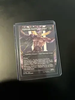 MTG Final Fantasy Sephiroth Fabled Soldier Borderless Card 0382 Non-Foil - Image 2
