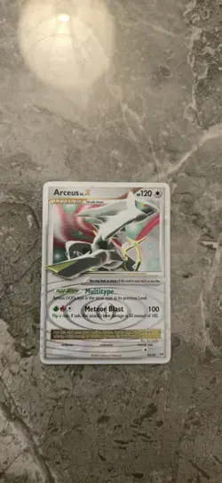 Pokemon TCG Arceus LV.X Holo Card 95/99 Rare NM - Image 1