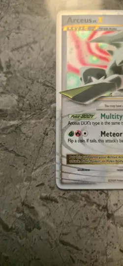 Pokemon TCG Arceus LV.X Holo Card 95/99 Rare NM - Image 5