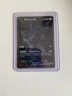 Pokemon TCG Black Bolt Zekrom EX BWR Card 174/086 Near Mint Condition - Image 3