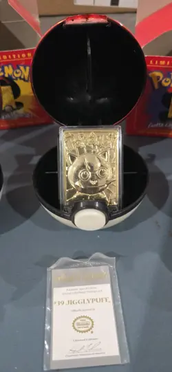 1999 Burger King Pokemon 23K Gold-Plated Full Trading Card Set (6 Cards) - Image 4