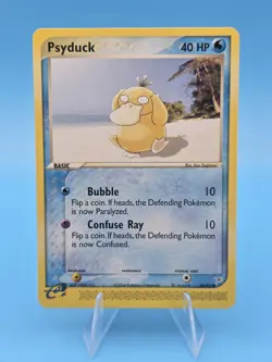 Pokemon TCG Team Magma vs Team Aqua Psyduck Card 44/95 Regular NM Condition - Image 1