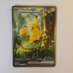 Pikachu EX - Ascended Heroes Special Illustration Rare Card - 276/217 SIR -MINT! - Image 1