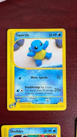 Pokemon TCG Expedition Base Set Card Lot 7 Holo/Regular /Squirtle /cubone/2002 - Image 2