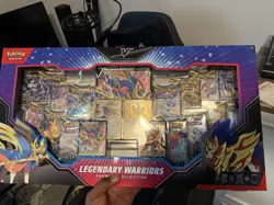 Pokemon TCG Legendary Warriors Premium Collection Box 14 Cards Promo 2022 EN - Image 1