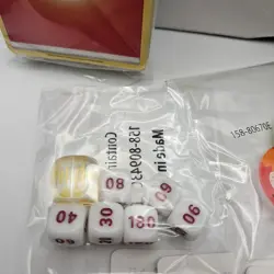 Empty Celebrations ETB With Extras! Dividers, Dice, 65 Card Sleeves, Energy Pack - Image 2