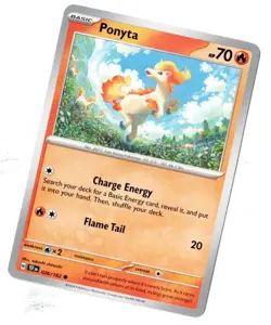 Ponyta Temporal Forces 26/162 Pokemon Card - Image 1